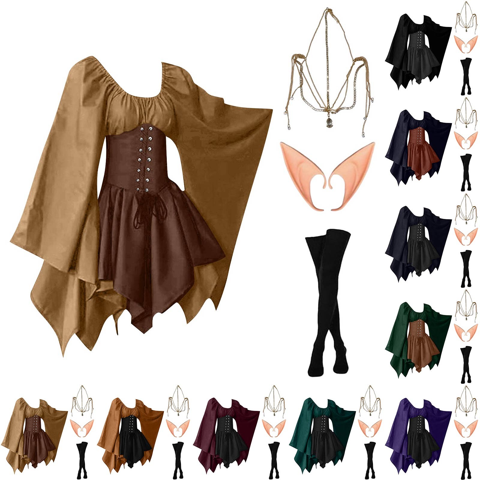 Halloween Cosplay Palace Victo - Vintage Fashion Dresses 评论和价格