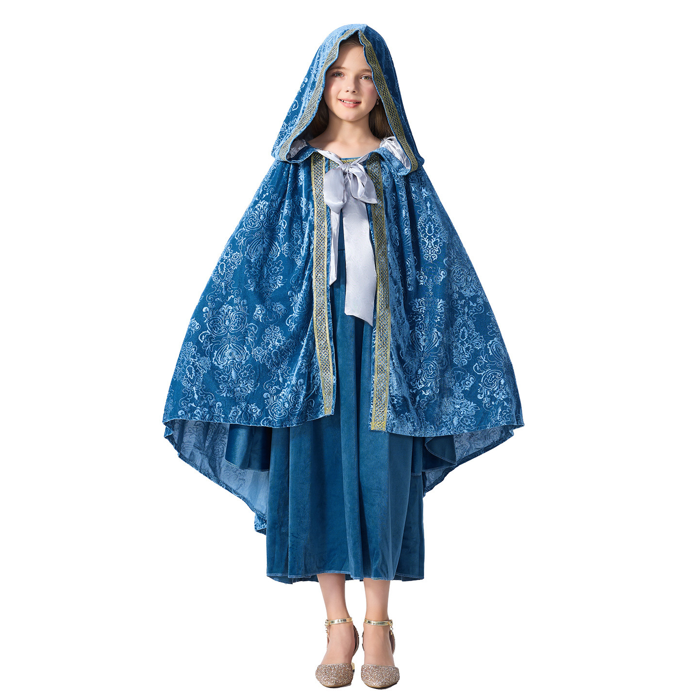 Medieval Cosplay Princess Dres - Vintage Fashion Dresses 评论和价格