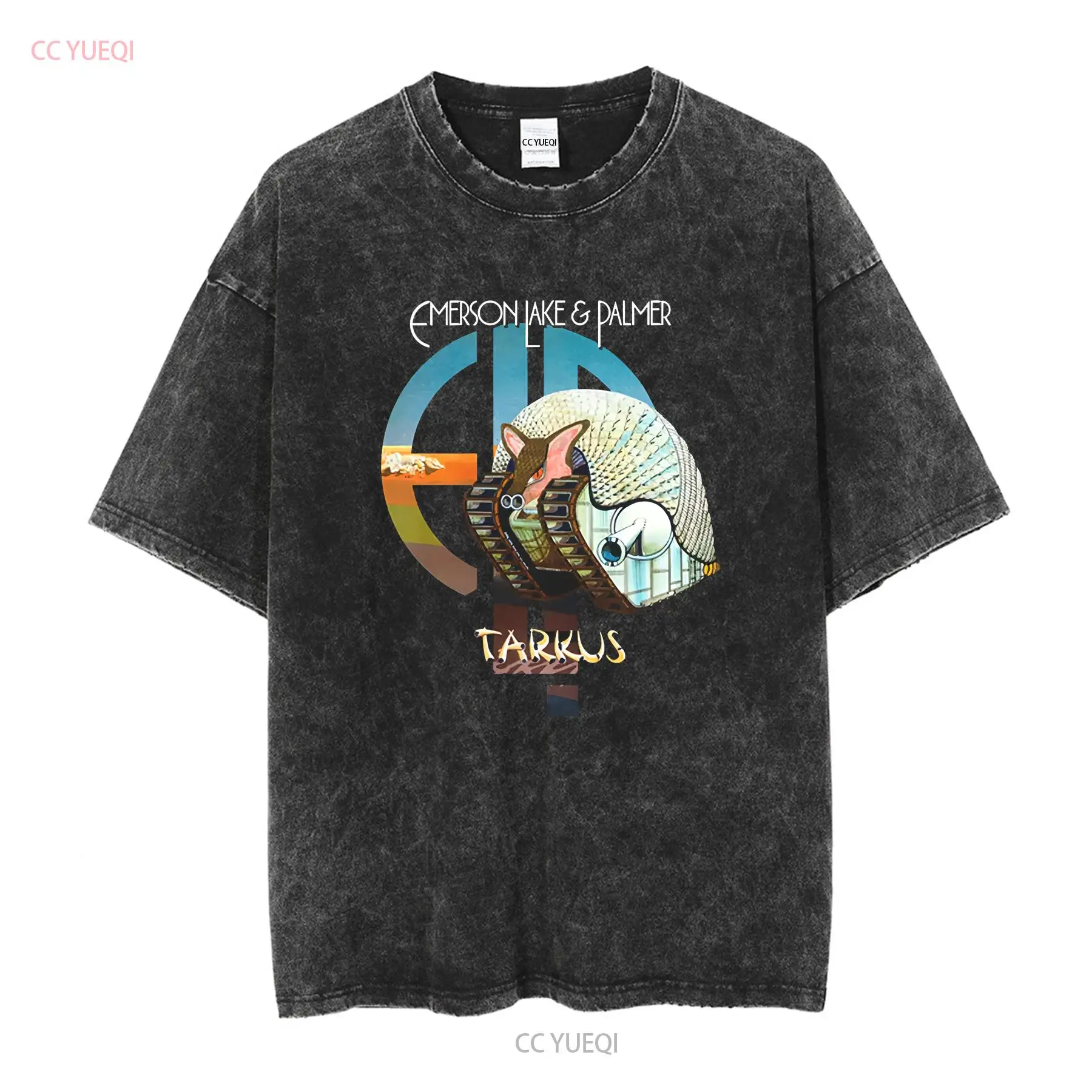 Tarkus ELP Emerson Lake and Pa - Vintage Fashion Jersey 评论和价格