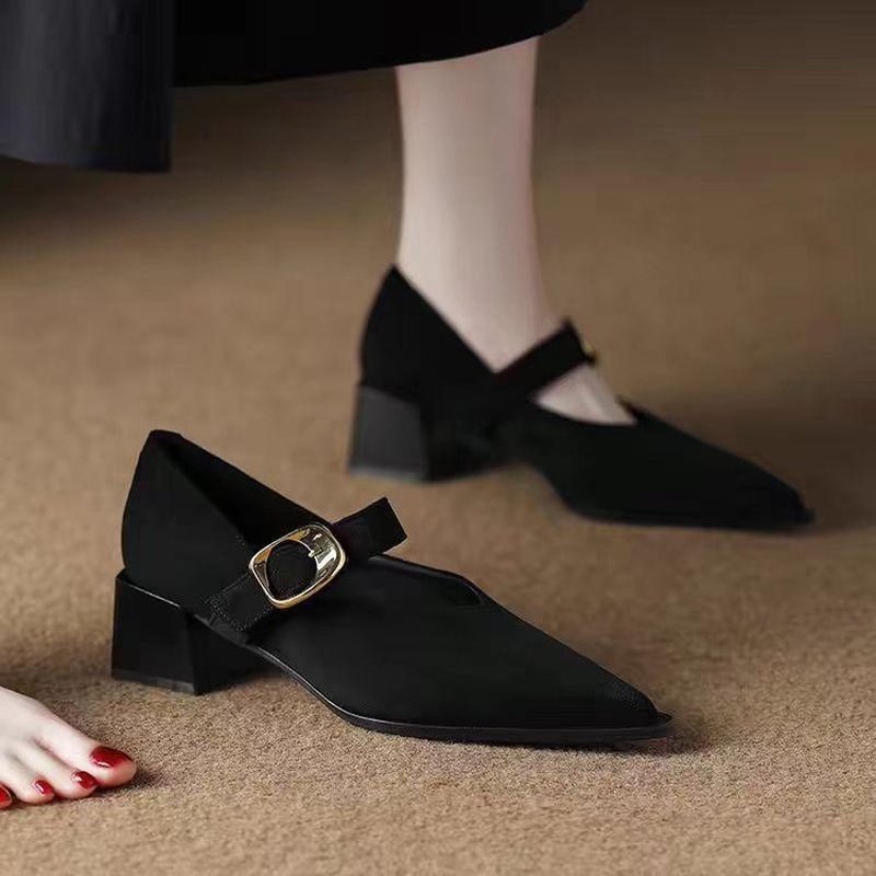 Women Vintage Mary Jane Block  - Vintage Fashion Online 评论和价格