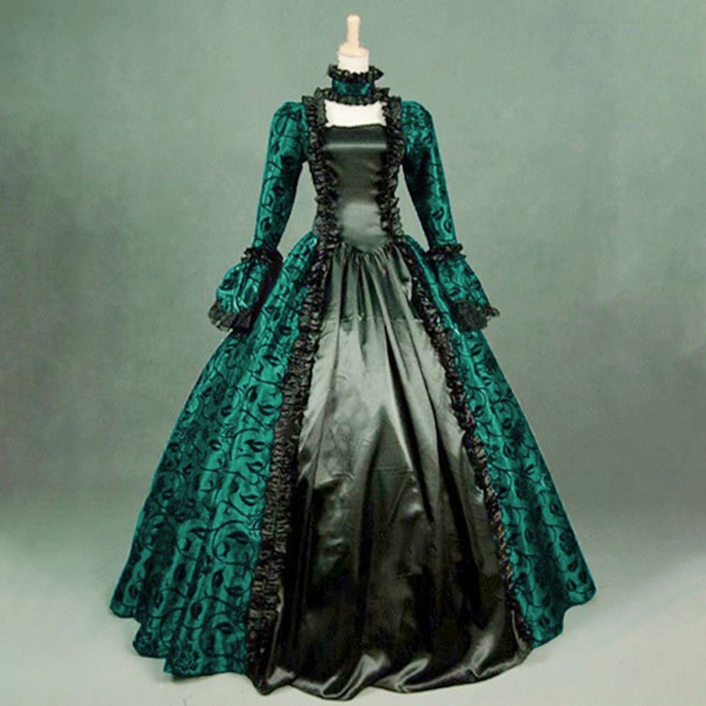 Women Vintage Exquisite Dress  - Vintage Fashion Dresses 评论和价格