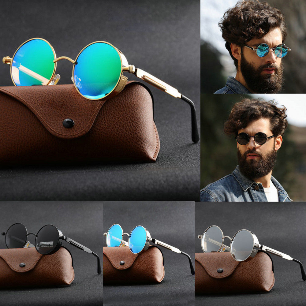 New Metal Steampunk Sunglasses - Vintage Fashion Enthusiasts 评论和价格
